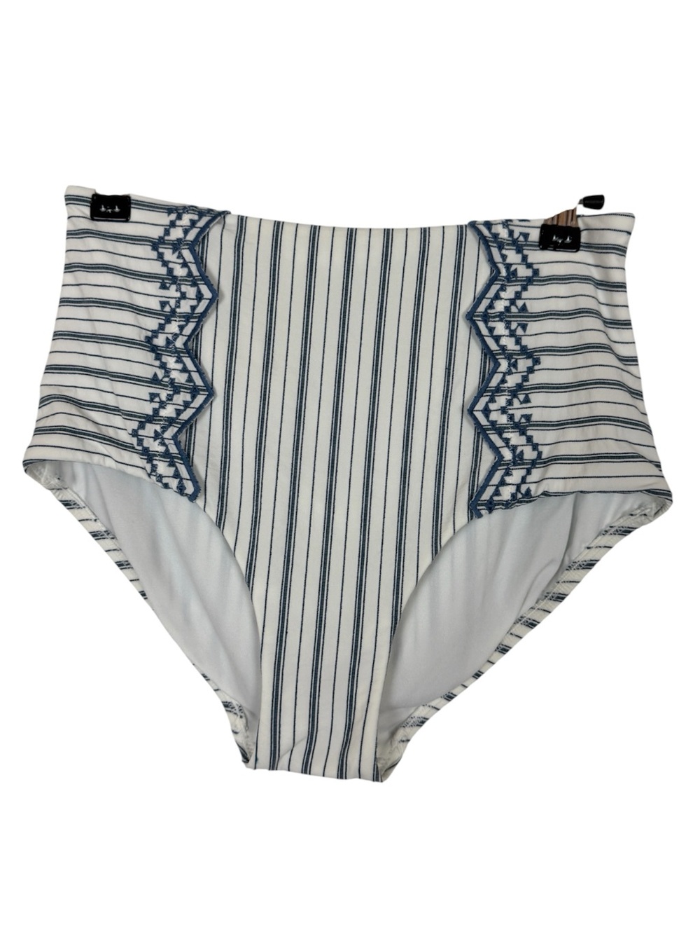 Seafolly Australia Sea stripe retro bikini bottom only size 12 or US 8